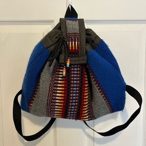 Indigenous handmade backpack